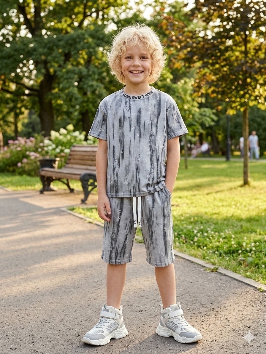 одежда для мальчика,комплект одежды для мальчика,crockid шорты для мальчика,шорты для мальчик,костюм для мальчика