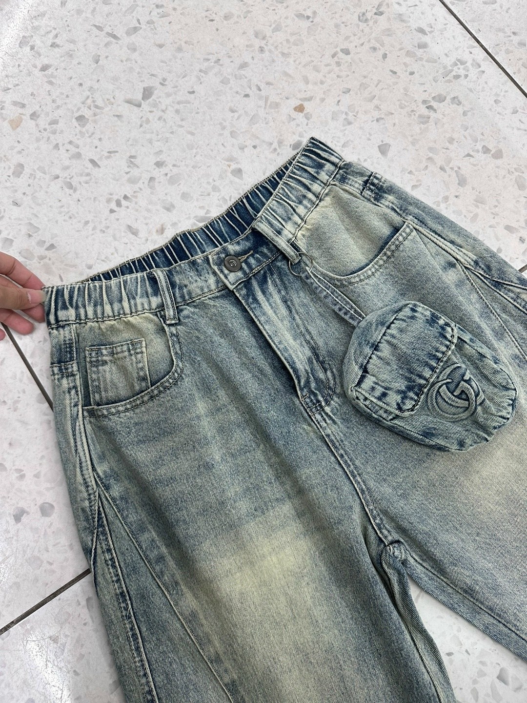 потертые синие рваные джинсы большого размера для мужчин,джинсы мужские широкие,джинсы мужские рваные,мужские джинсы,модные мужские джинсы