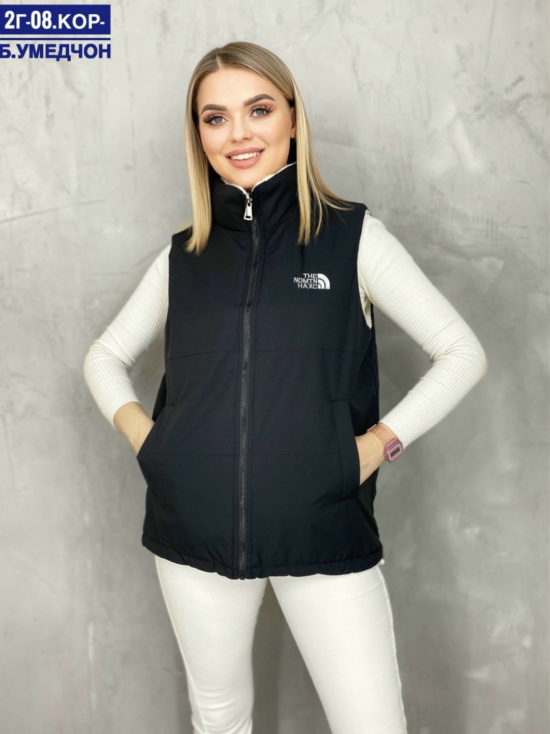 жилетка женская,жилетка двухсторонняя,жилет женский,жилет утепленный женский,жилетка женская демисезонная