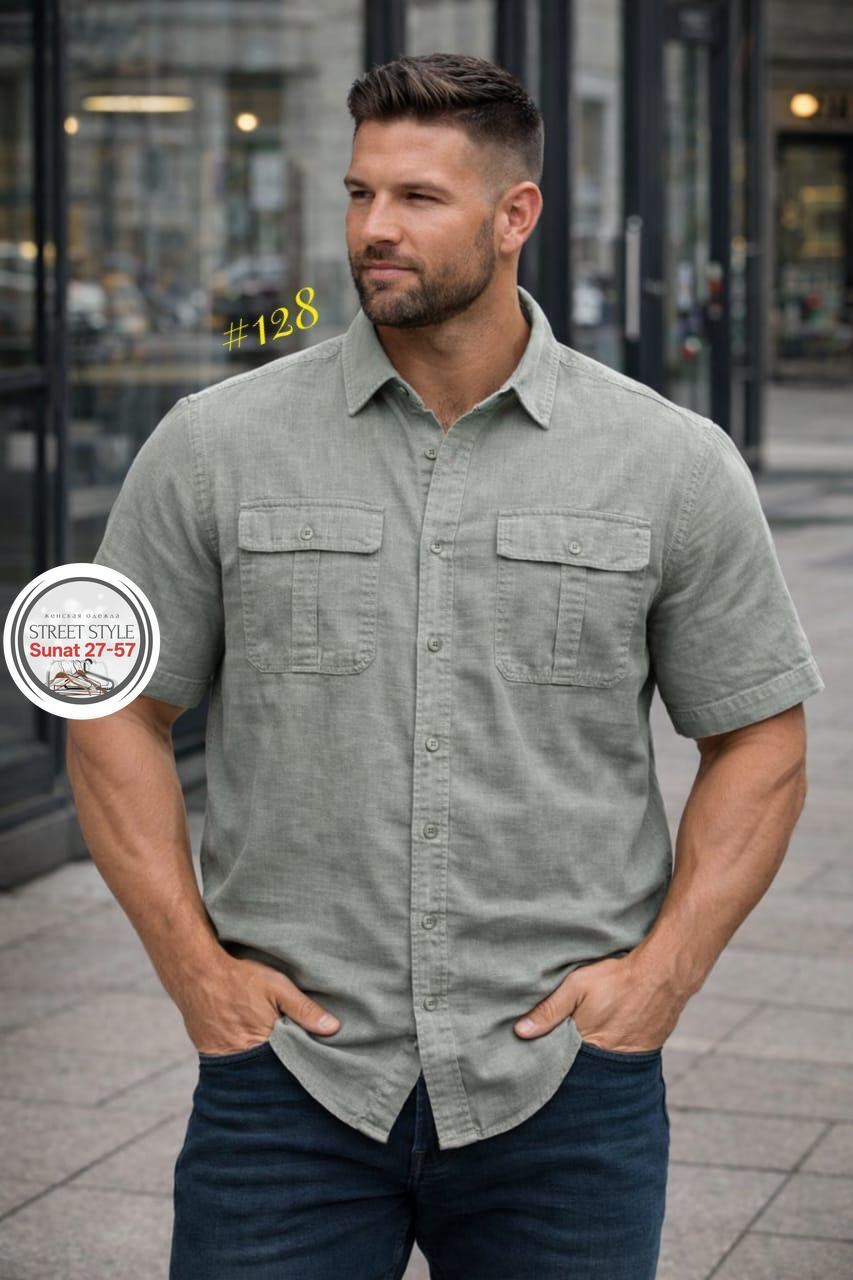 джинсовые рубашки мужские,мужская джинсовая рубашка с коротким рукавом,повседневная рубашка,рубашка мужская джинсовая с карманами,мужская рубашка