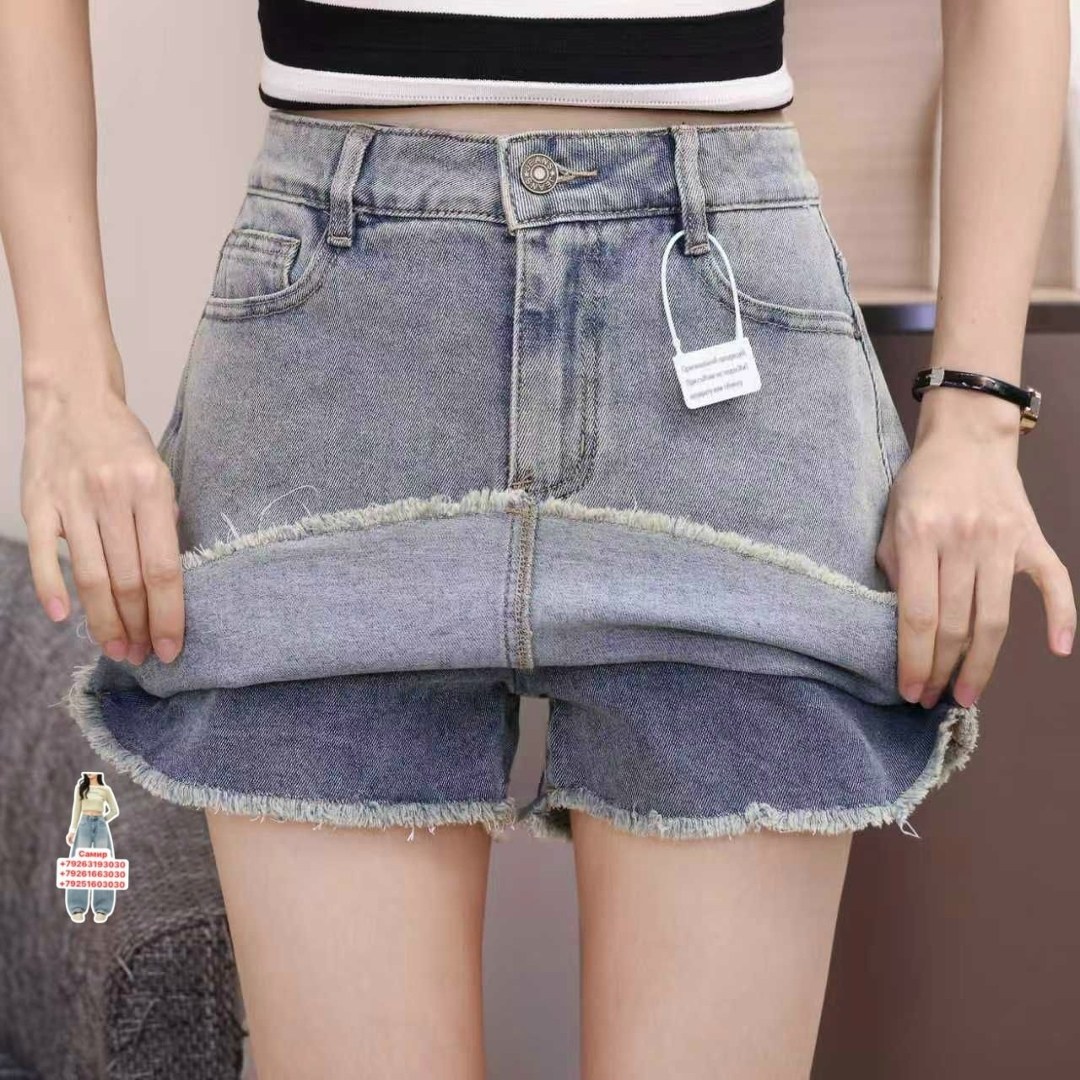 женские джинсовые шорты с высокой талией,шорты женские джинсовые с завышенной талией,шорты женские джинсовые,женские джинсовые шорты с широкими штанинами,джинсовые шорты с завышенной талией