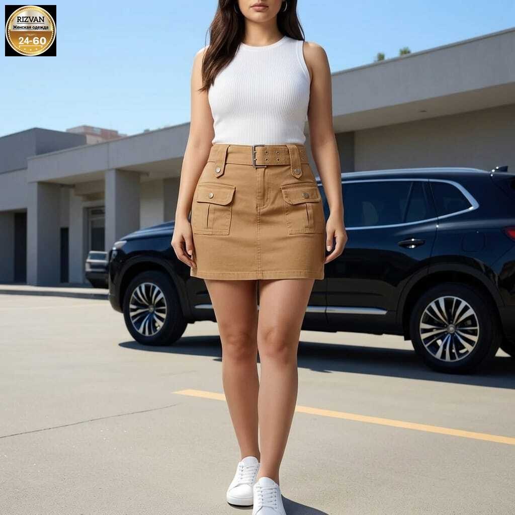 джинсовая юбка карго мини,юбка джинсовая,женская джинсовая юбка с карманами,юбка с поясом,юбка женская мини