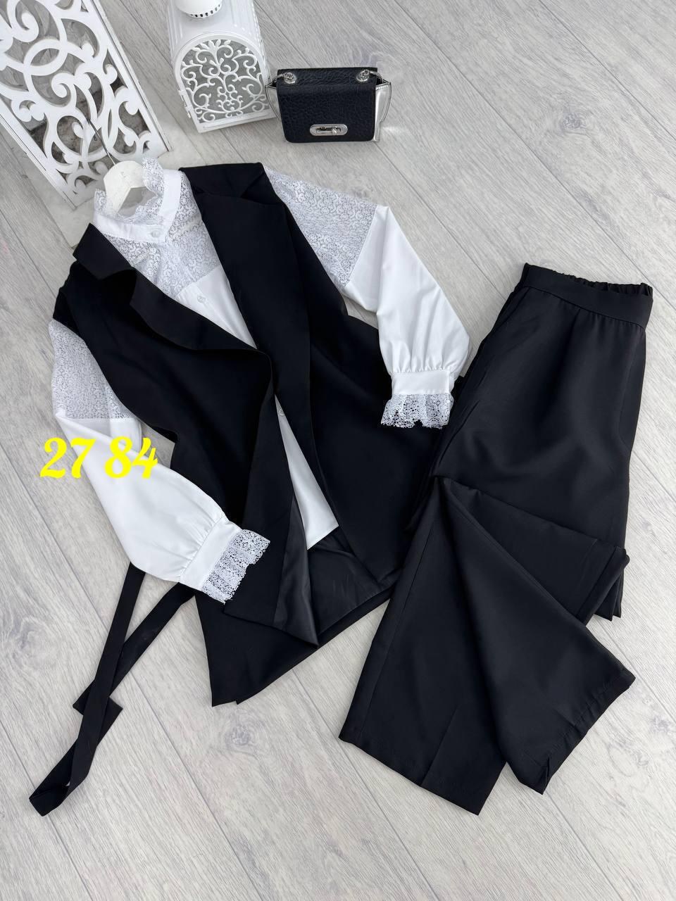 синий костюм с жилеткой женский,женский костюм тройка,костюм брючный тройка,синий брючный костюм с жилетом,брючный костюм