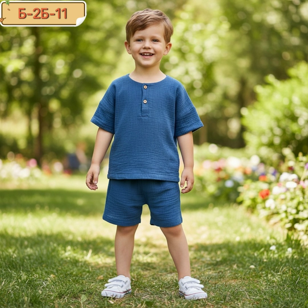 костюм муслиновый детский,муслиновый костюм для мальчика,муслиновый костюм для малыша,одежда мальчика,костюмчик