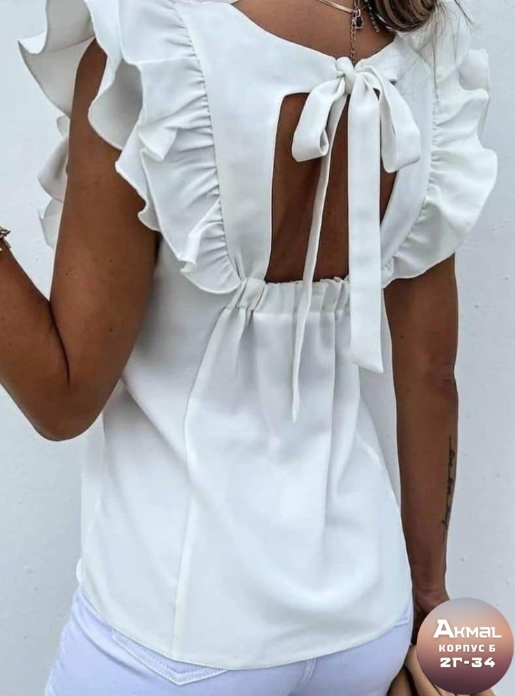 стильная блузка,блузка элегантная,блузка с подвеской,блузка с оборками,блузка с рюшами