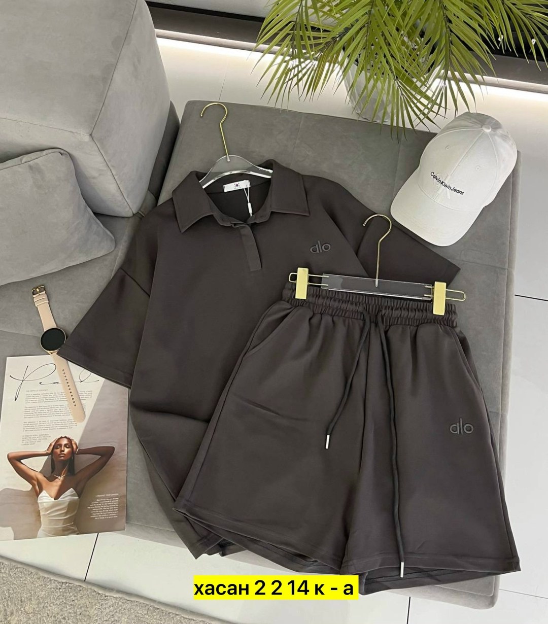 стильные костюмы,костюм двойка женский,женский костюм,костюм с шортами и футболкой поло летний insomand,комплект одежды женские