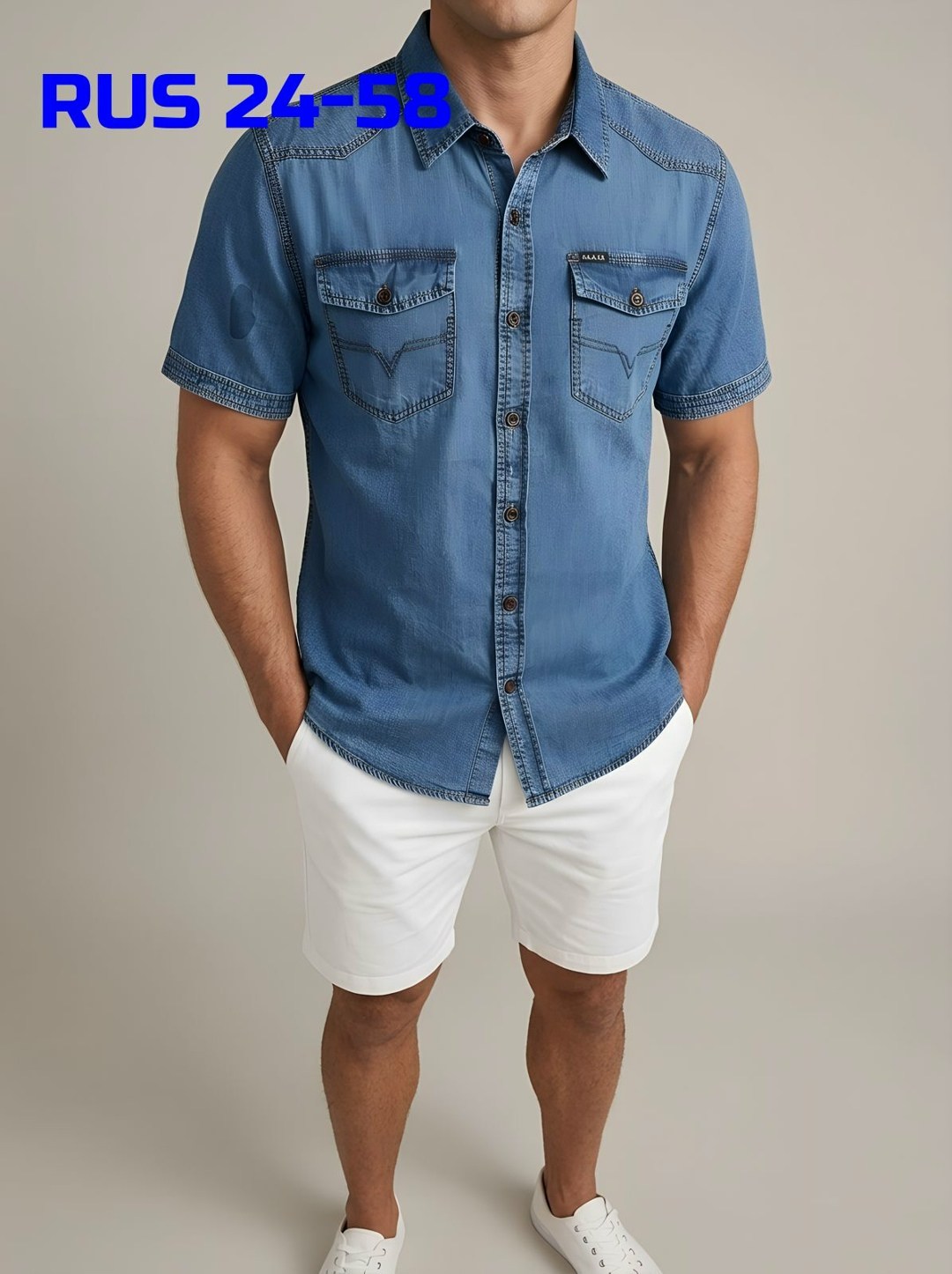рубашка джинсовая мужская,мужская рубашка,рубашка джинсовая,рубашка кэжуал,мужская рубашка с короткими рукавами