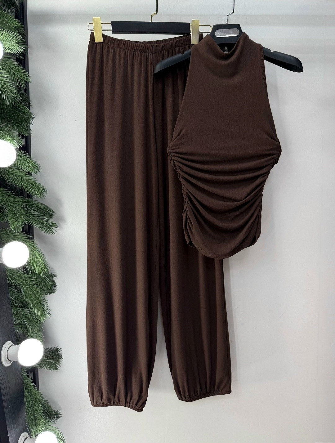 женские костюмы,костюм тройка женский,костюм брючный вечерний,комбинезон вечерний с брюками палаццо grinkovskaya brand 70040989