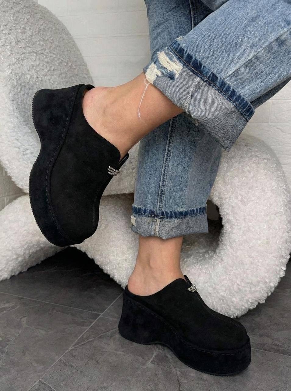 , на платформе,шлепанцы на платформе, повседневные,тапочки модные