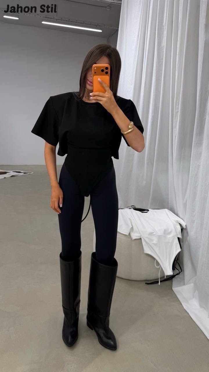 футболка укороченная женская,футболки женская,укороченная футболка,женская футболка укороченная цвет черный