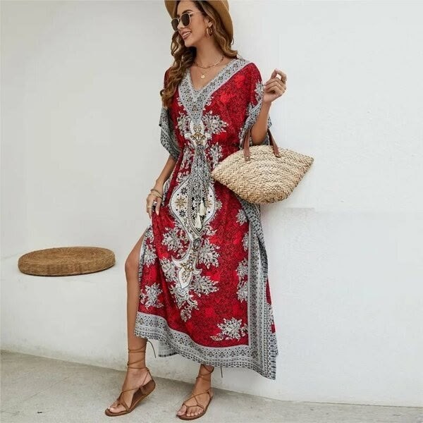 туника домашняя больших размеров russian style,туника длинная,платье туника из штапеля,домашняя туника,домашнее платье