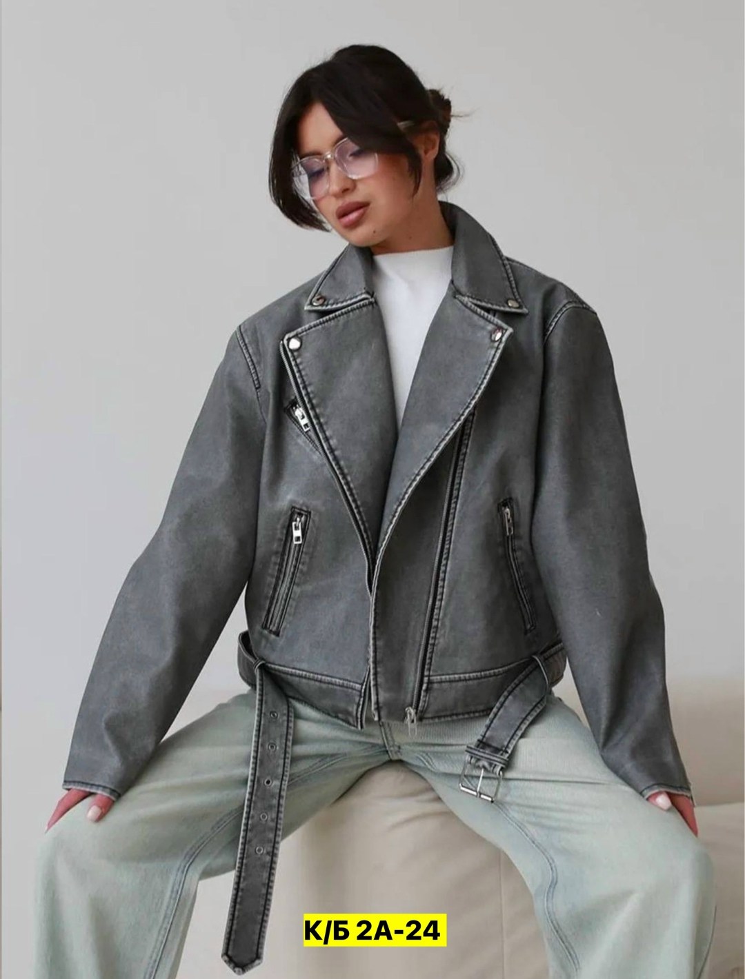 косуха кожаная оверсайз винтажная,косуха винтажная куртка кожаная oversize серая monyken,косуха винтажная кожаная куртка серая оверсайз mony,кожаная куртка косуха женская,куртка кожаная