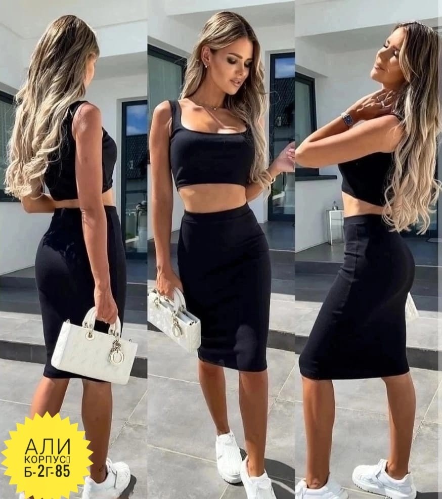 летний костюм с юбкой и топом,костюм с юбкой и топом,костюм с юбкой и топом лапша,костюм трикотажный с юбкой и топом,летний костюм с юбкой