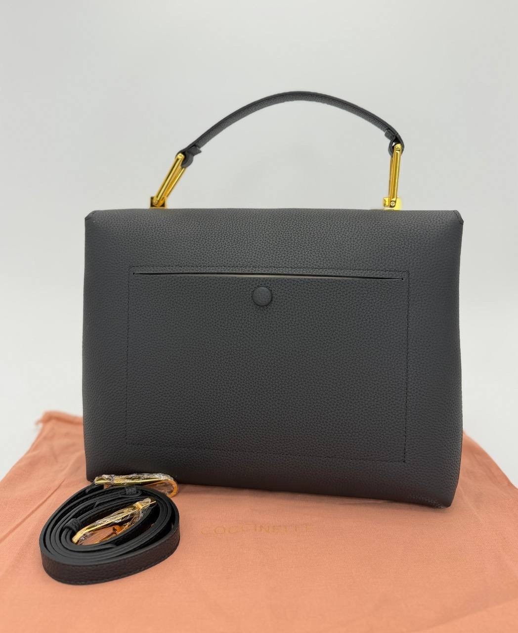 сумка сэтчел coccinelle liya черный,сумка coccinelle,женская сумка coccinelle,сумка сэтчел кожаная liya coccinelle,женская сумка bella