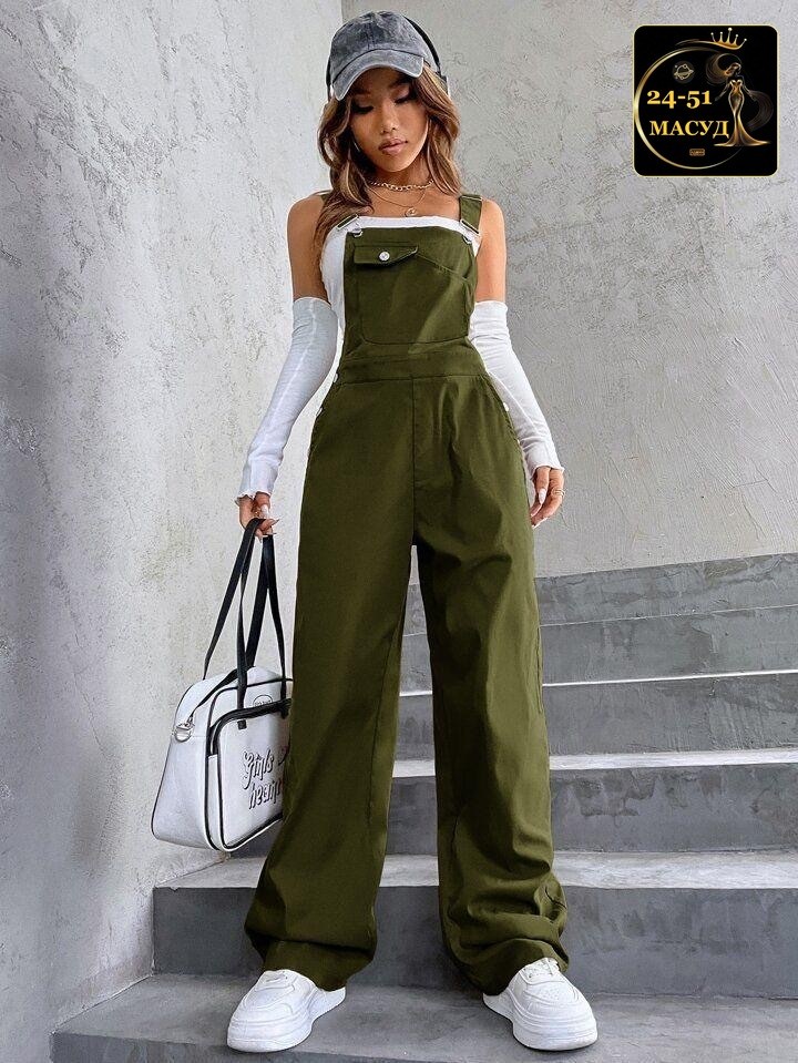 женский свободный комбинезон,комбинезон повседневный,женские комбинезоны,комбинезон с карманами,комбинезон женский повседневный