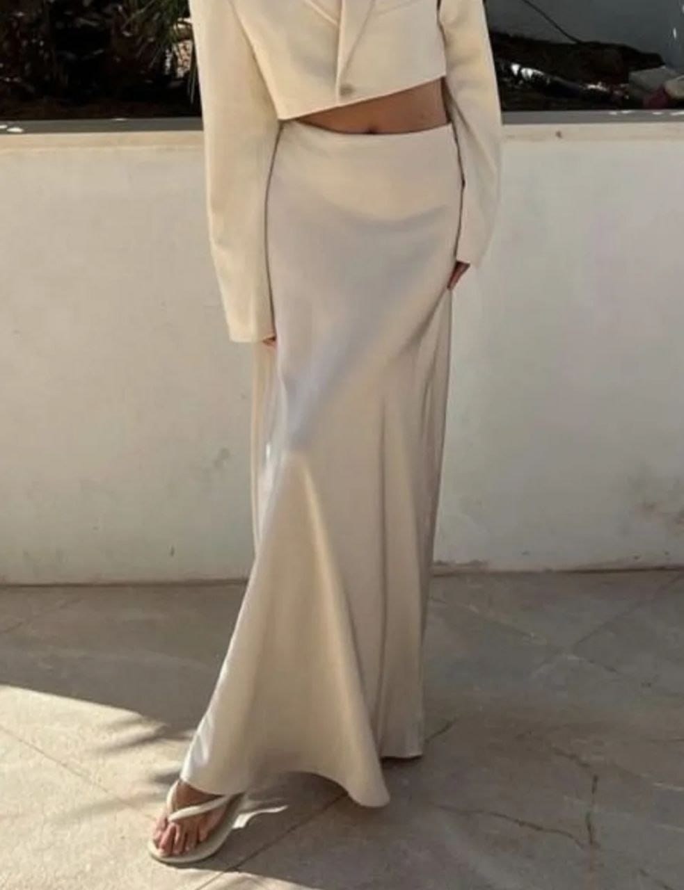 женская атласная юбка в пол,юбка-макси женская атласная с завышенной талией,женская юбка,юбка,юбка в пол