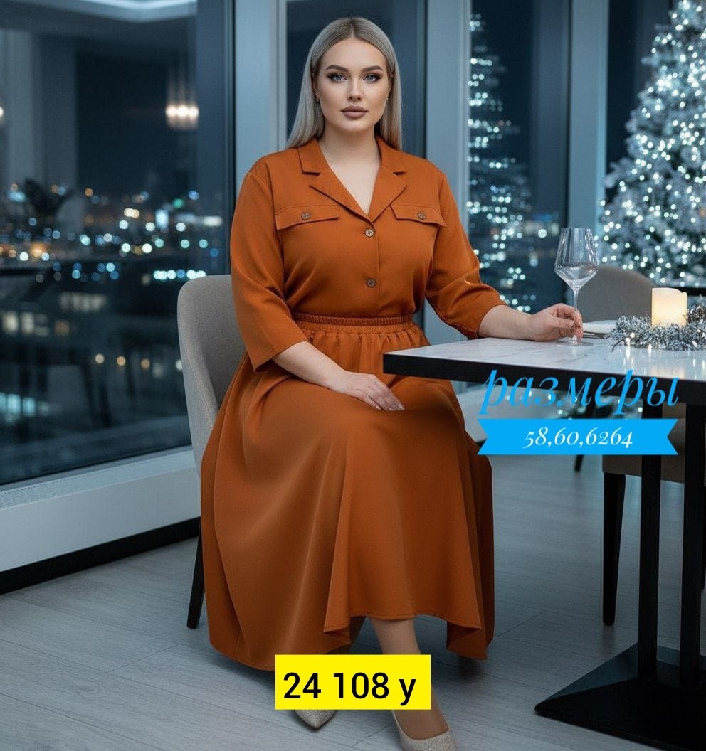 платье рубашка осеннее больших размеров illusion de choix 249652164,,одежда женская больших размер,нарядное платье,платья