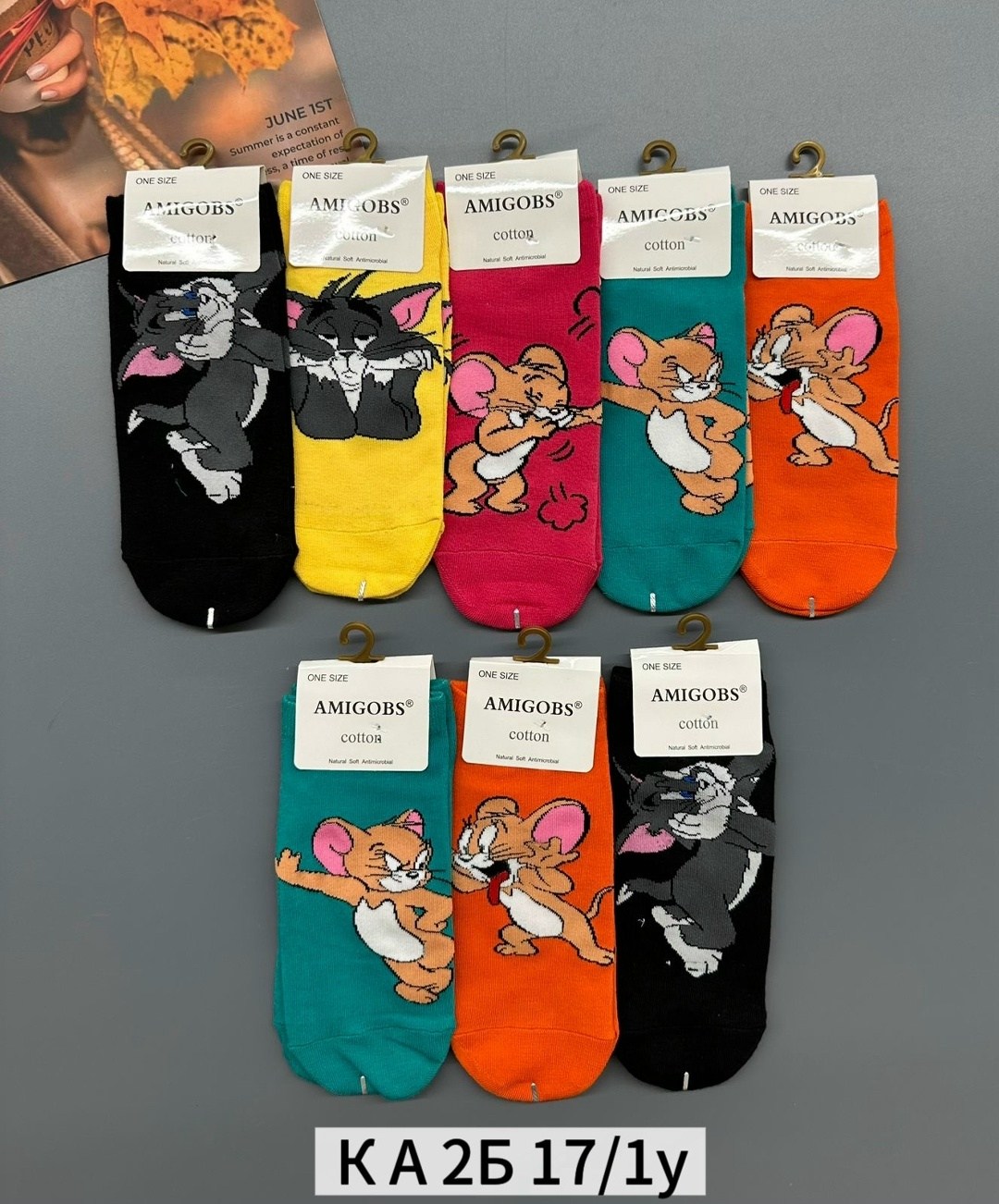 комплект носки женские,носки "том и джерри",носки комплект,женские носки,носки женские мужские