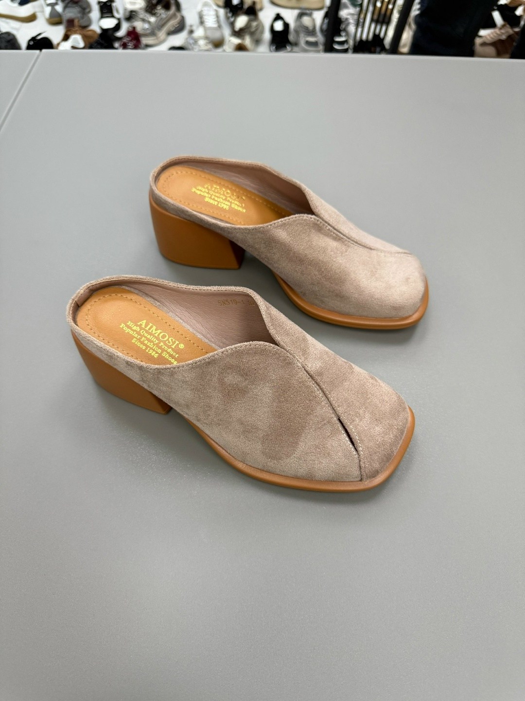 ,сабо из натуральной замши,сабо женский,замшевые сабо,мюли женские