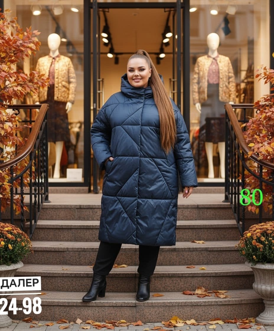 стильные пуховики,женские пуховики,пуховики тренд,женский пуховик 7067-143,женский пуховик больших размеров