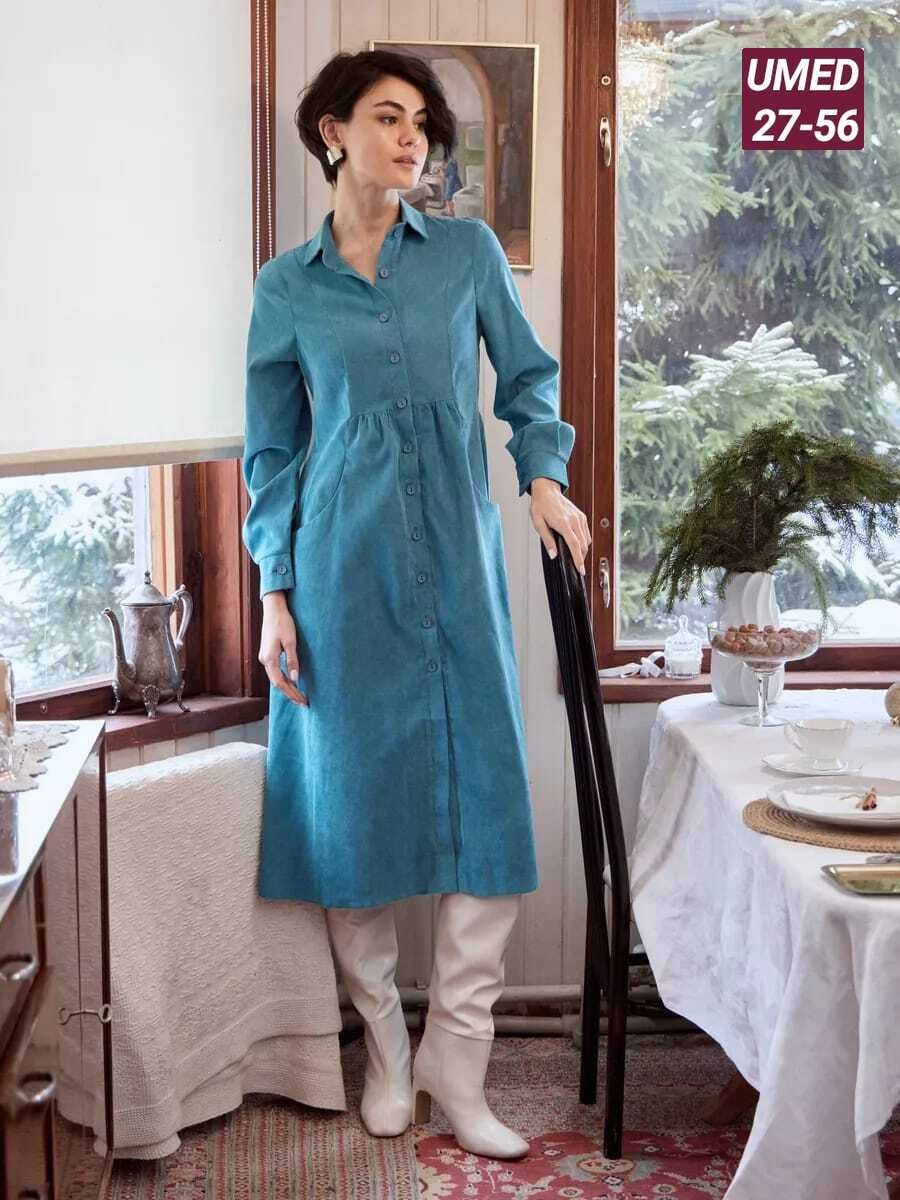 платье женское с длинным рукавом вельветовое,платье женская,платье вельвет хаки,платье замшевое миди,платье рубашка женская