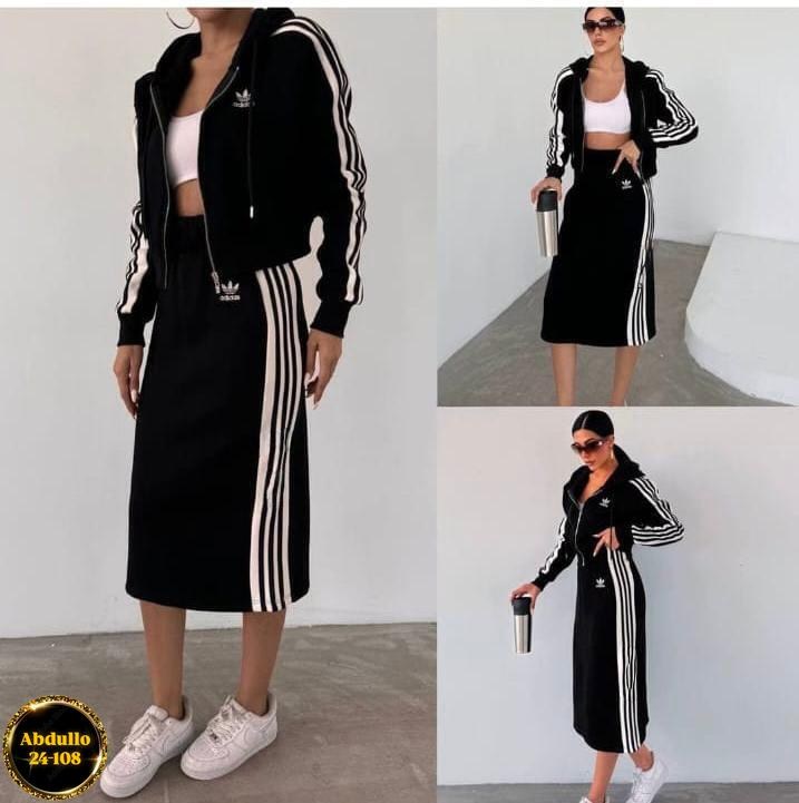 спортивное платье,adidas платье худи дресс,платье адидас,костюм из футера женский,спортивная одежда для женщин