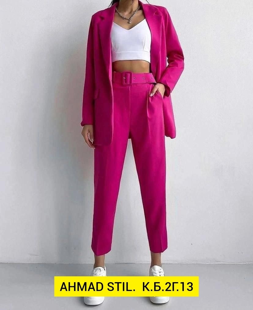 костюм двойка женский брючный,костюм двойка классическая,костюм женский,голубой костюм женский,брючный костюм женский