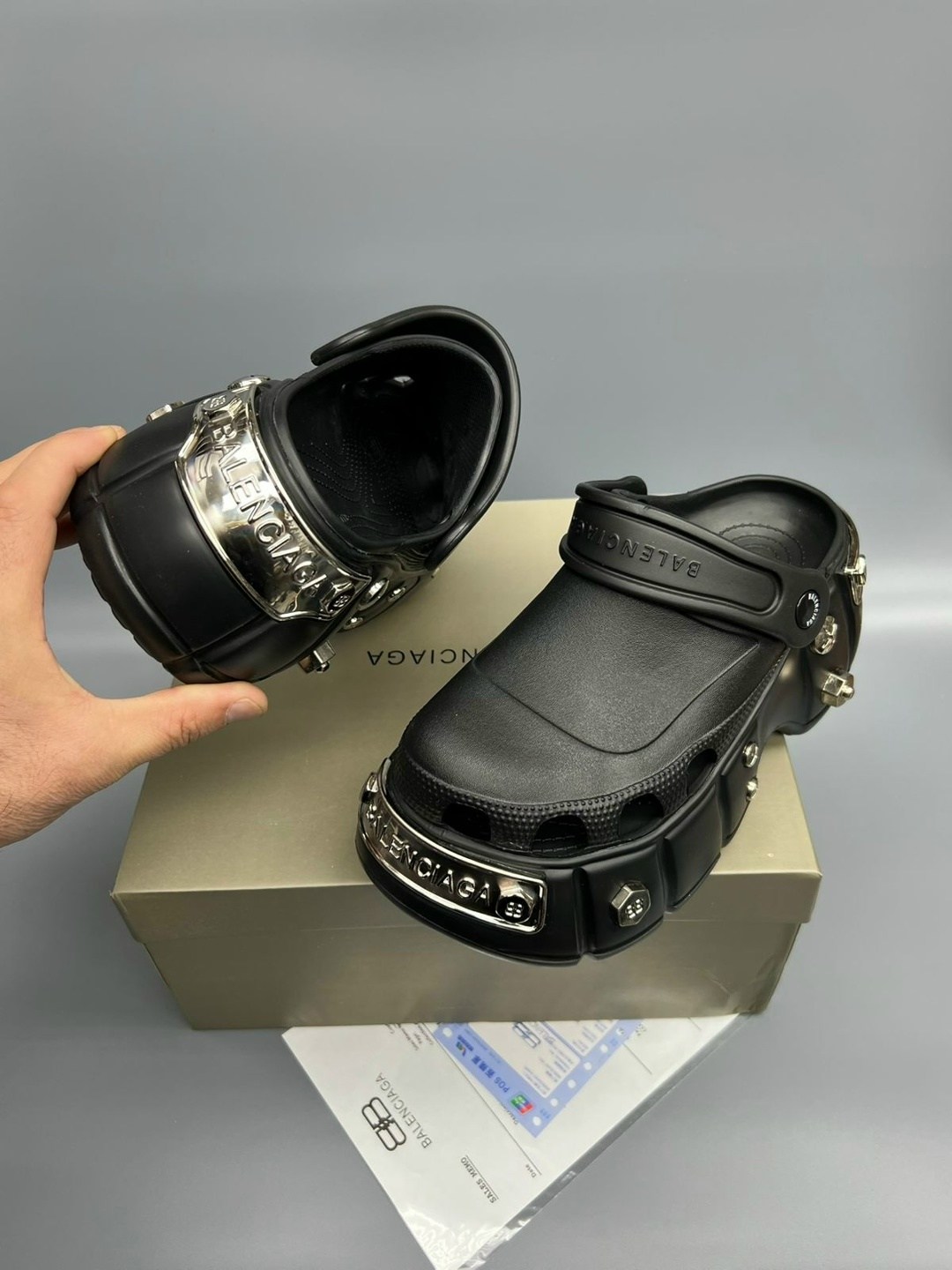 сабо баленсиага женские,сабо баленсиага кроксы,сабо баленсиага,мужские сабо hardcrocs на платформе x crocs balenciaga,сабо balenciaga