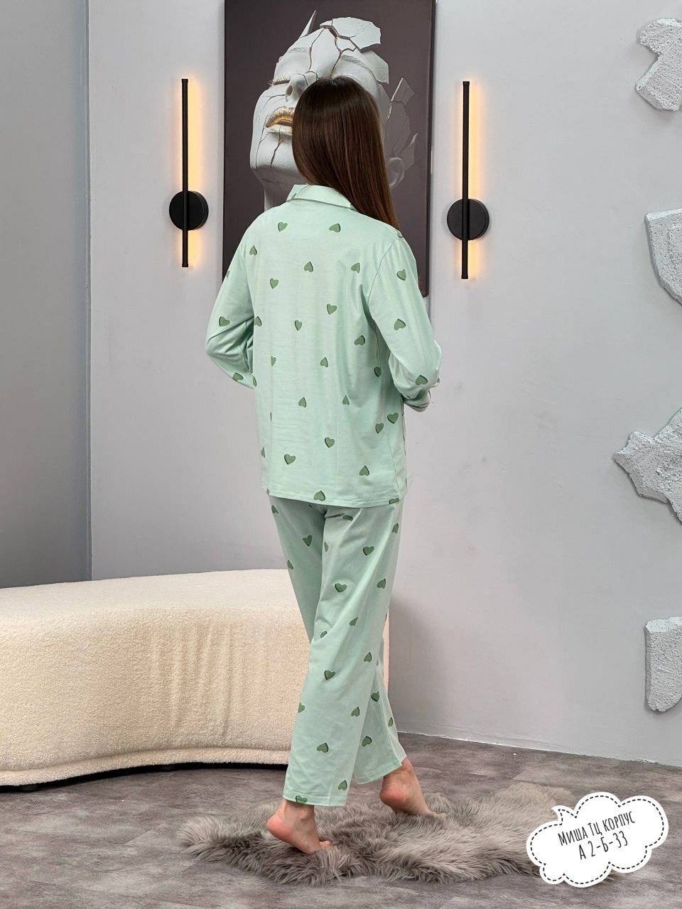 женская пижама,муслиновая пижама со штанами и рубашкой,пижама,пижама хлопковая со штанами ханилайт,комплект пижама