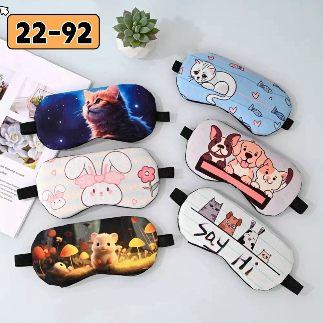 детская маска для сна,маска для сна,маска для сна с рисунком,onlitop маска для сна,мягкая маска для сна