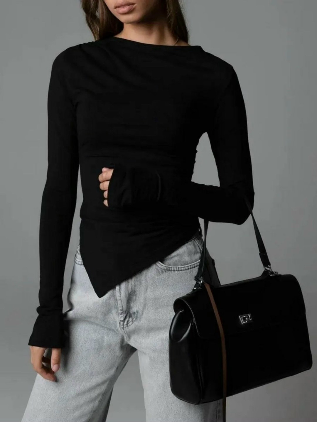 черный лонгслив,лонгслив обтягивающий,лонгслив женские,лонгслив,женская кофта