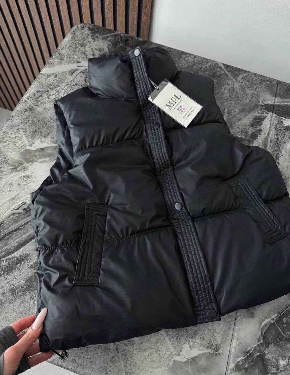 жилет женский черный,жилет женский,пуховой жилет,жилет утепленный,жилетка женская