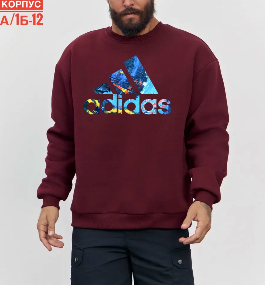 свитшот adidas,мужские свитшоты,толстовки свитшот,свитшот мужской adidas,свитшот адидас серый
