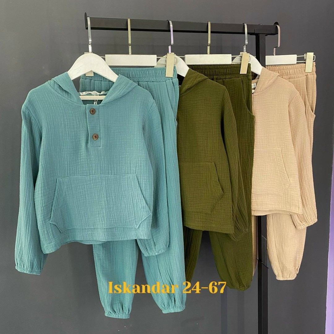 комплект одежды для мальчика,костюм из муслина,муслиновый костюм детский,костюмчик,детский костюм двойка