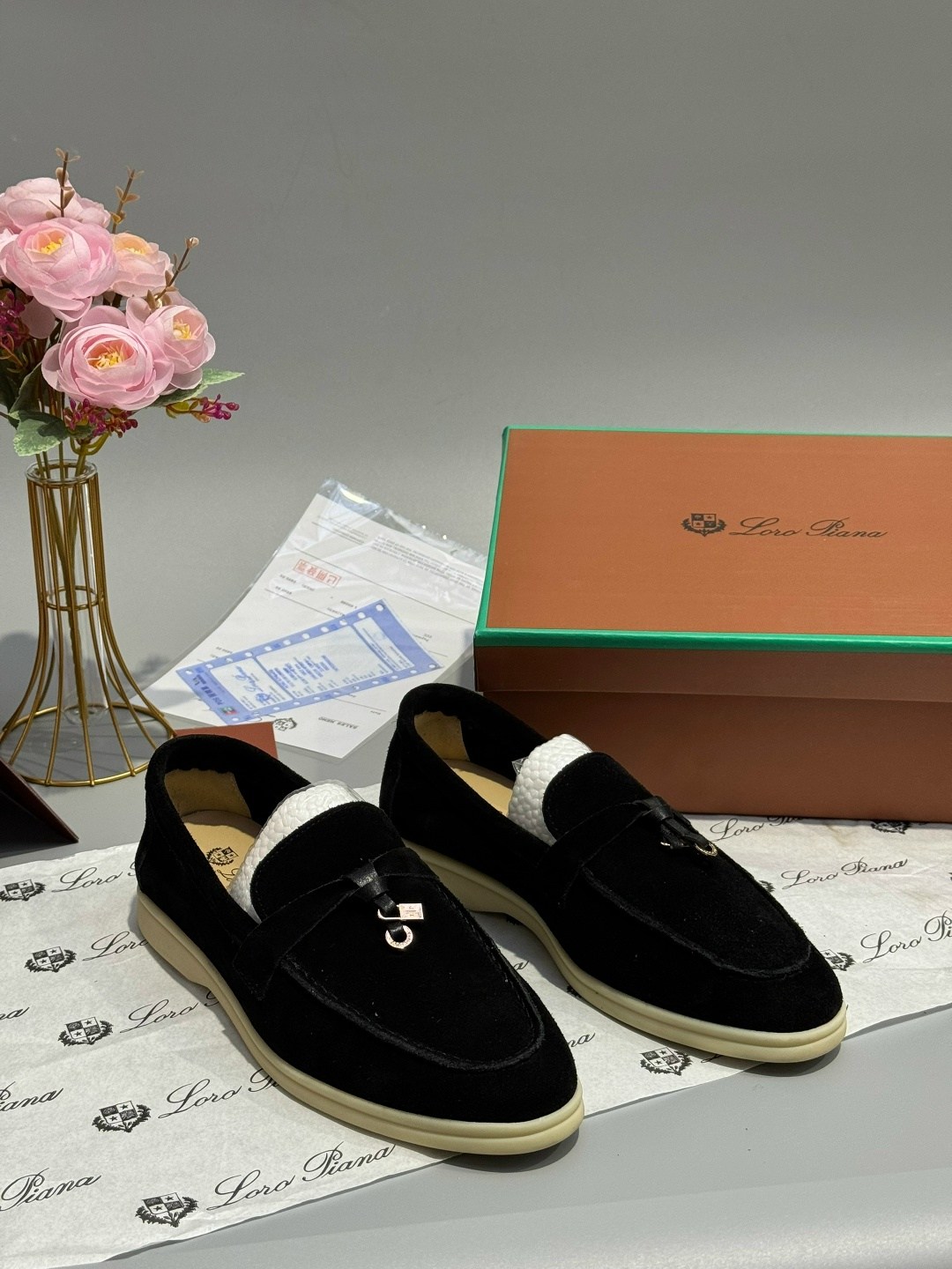 лоферы женские loro piana,замшевые женские лоферы loro piana черные,,лоферы натуральная замша loro piana,лоферы loro piana