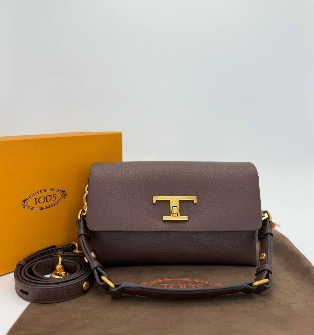 сумка tods,сумка,женская сумка,сумка tods натуральная кожа,tod’s сумка багет на плечо