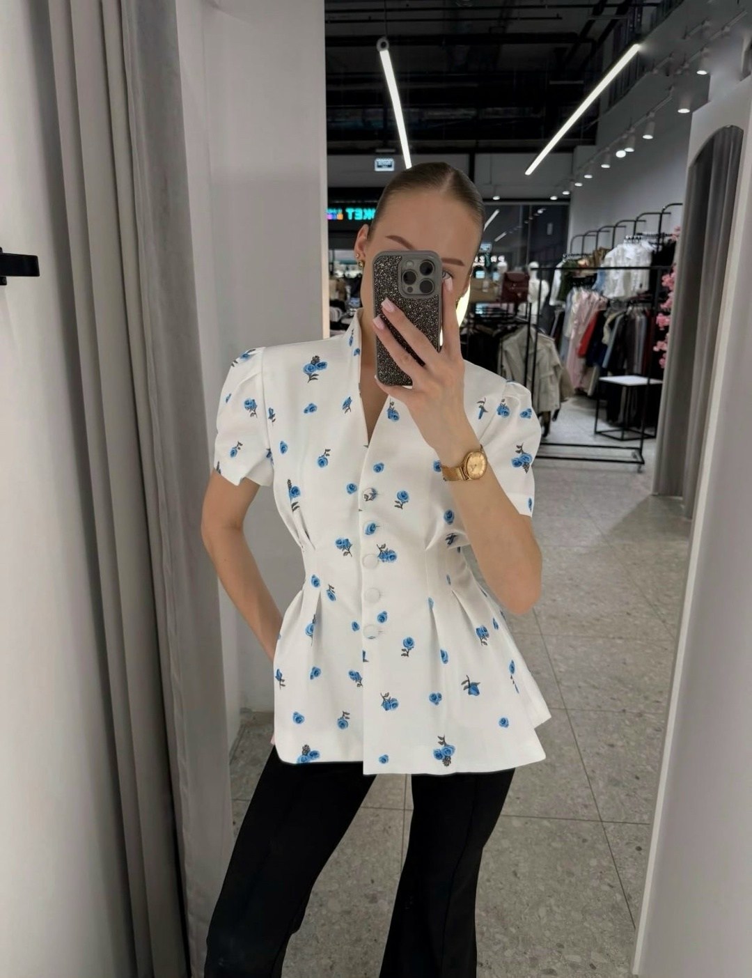 блузка стильная,блузка модная,женская блузка,блуза,блузка с принтом