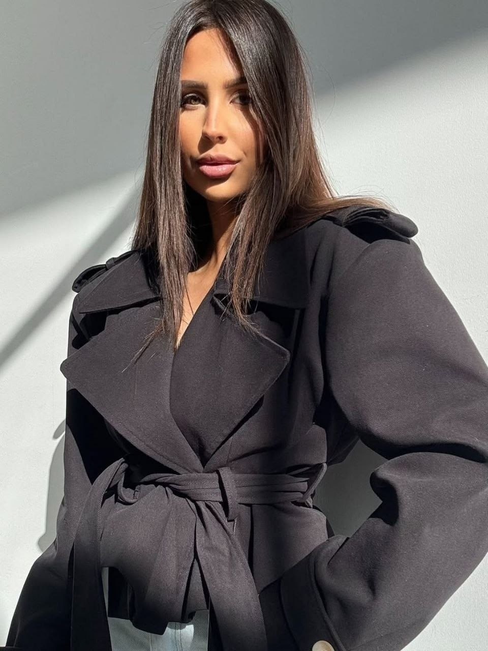 тренч с поясом,тренч женский,женские плащи,укороченный тренч с поясом,тренч короткий