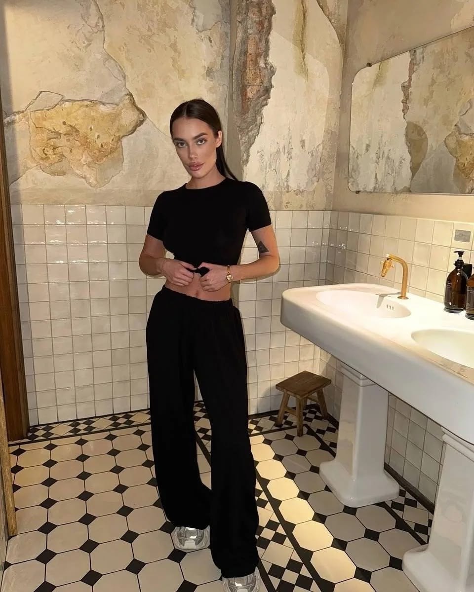 костюм с кроп топом,костюм с брюками,костюм женский,костюм с брюками палаццо,костюм с брюками и топом