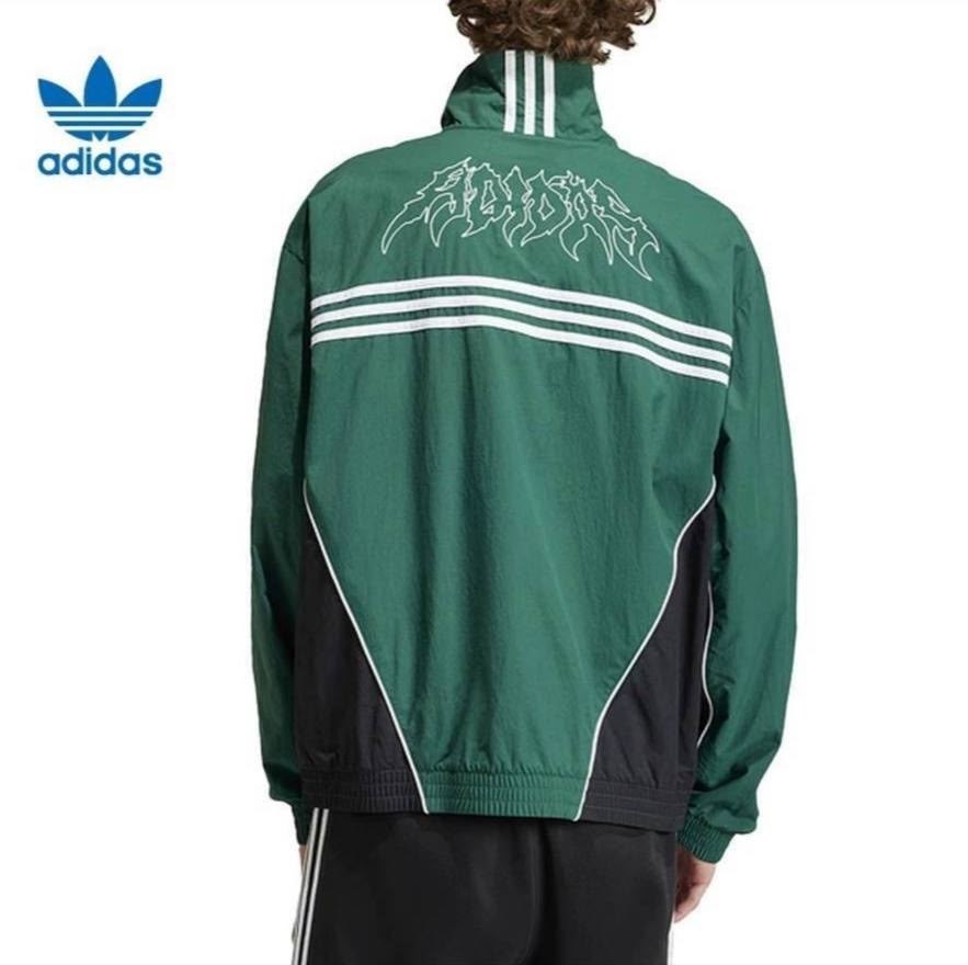 куртка мужская лесная зеленая adidas originals,flames куртка мужская лесная зеленая adidas originals,ветровка адидас мужская зеленая,adidas flames jacket green,олимпийка fbird tracktop adidas цвет зел
