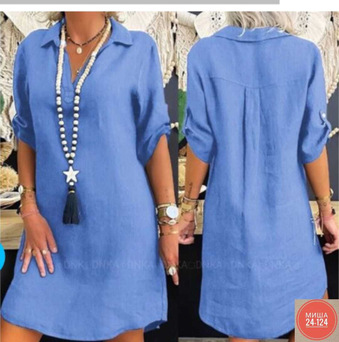 платье рубашка женское свободное,платье-рубашка женское свободное арт. 11437968,платья туники,платье женской,платье из однотонного льна