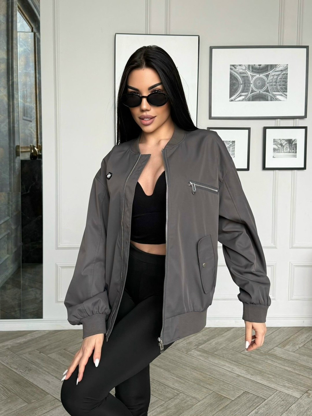 бомбер женский beluxstar bomber-k23 черный m,бомбер женский beluxstar bomber-k23 черный s,куртка бомбер,бомбер женская куртка,куртка бомбер оверсайз