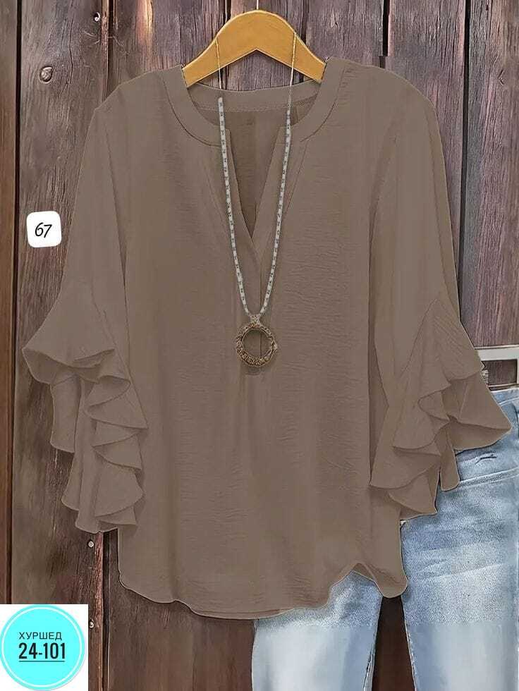 шифоновые блузки,женская блузка,женская блуза,блузка повседневная,блузка с оборками