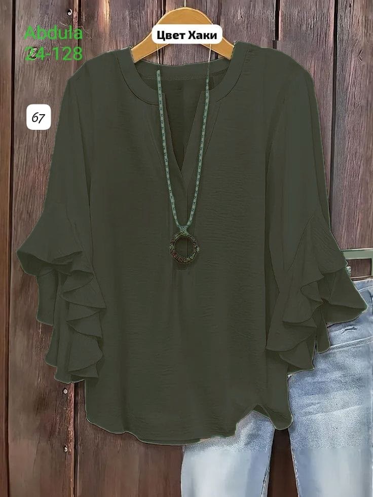 блузка шифоновая,женская блузка,блузка из шифона,блузка с оборками,женская кофта