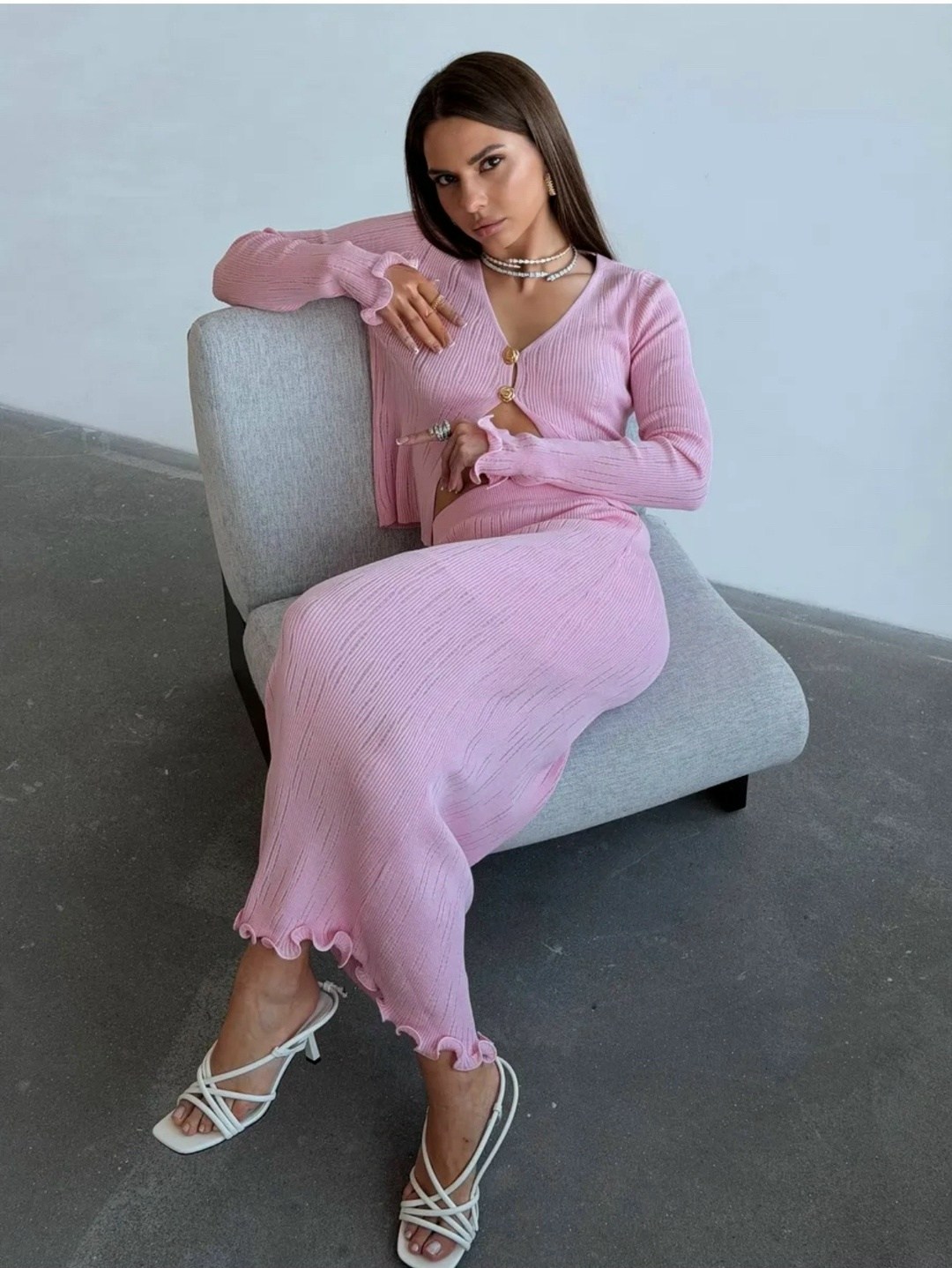 костюм трикотажный,вязаные костюмы,вязаный костюм с юбкой,элегантные кардиганы,трикотажные костюмы с юбкой