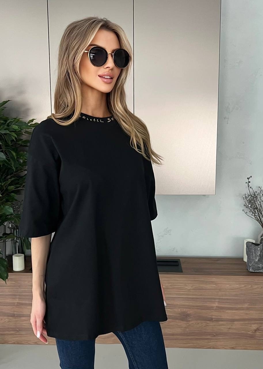 футболка женская оверсайз,женская футболка,футболки оверсайз,футболки модные,футболка со стразами