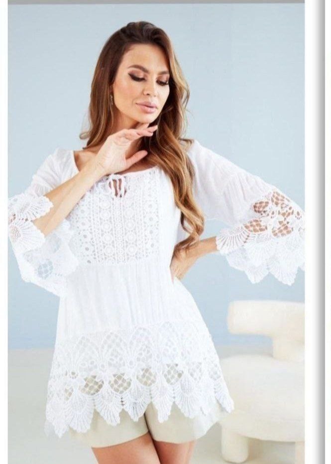 блузка с кружевом удлиненная,блузка кружевная,блузка кружевная праздничная винтажная,гипюровая блузка,блузка с кружевом удлиненная праздничная