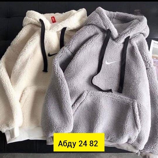 плюшевое худи,худи барашек,плюшевая худи nike,толстовка теплая,толстовка кофта
