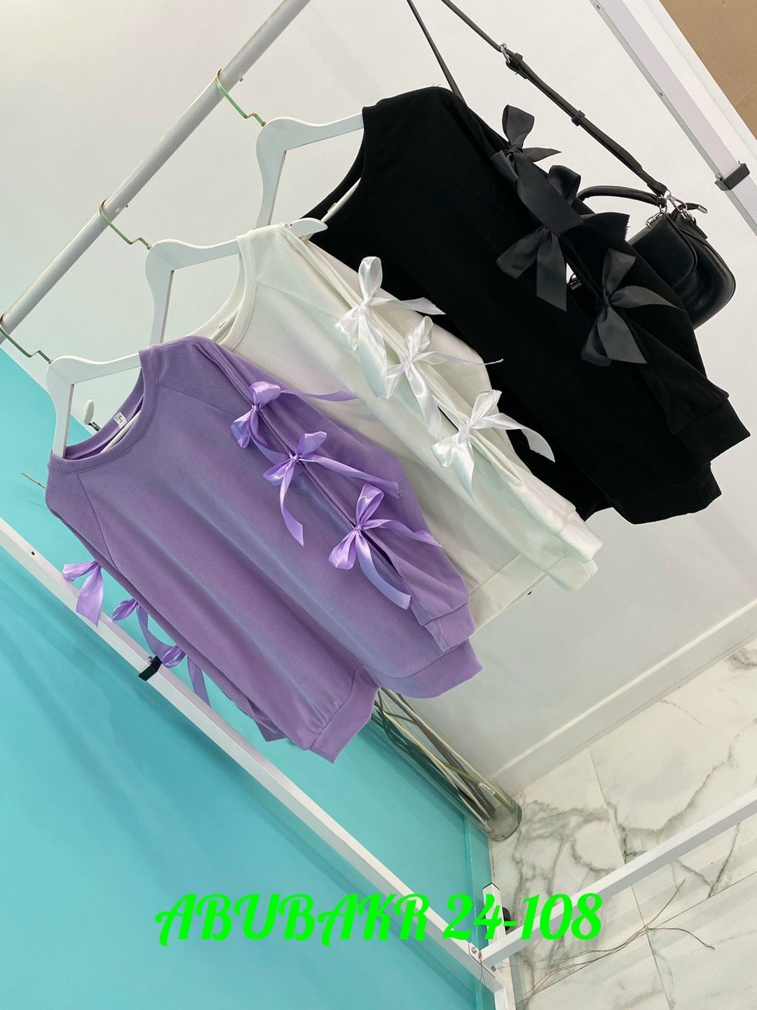 женская кофта,свитер с бантом,модный вязаный свитер с бантом и рукавами реглан,блузка ткань лапша,кофта с бантом