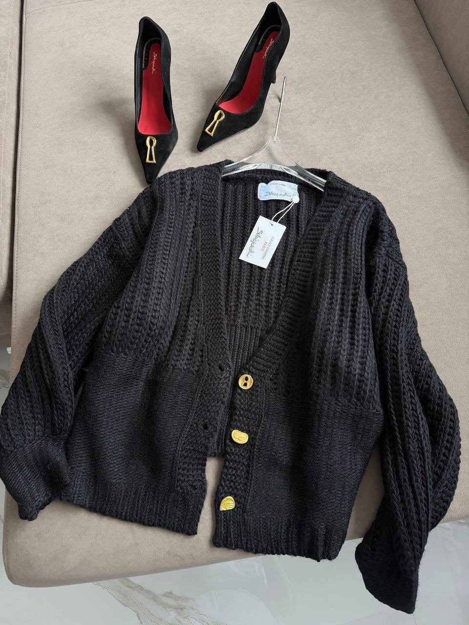 черный кардиган женский на пуговицах вязаный,кардиган,кардиган женский вязаный,женский кардиган,кардиган вязаное
